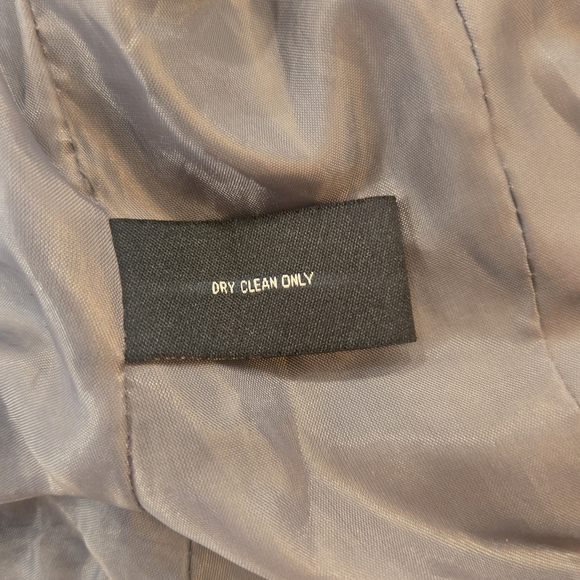 Vintage 90s Wool Gray Pleated Vest Womens Size Small - Picture 10 of 10